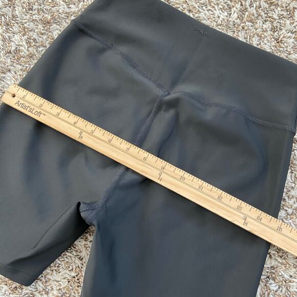 Prana Sculpt Bike Short Women's M Black Fitted High Rise Compressive Support - Picture 12 of 12
